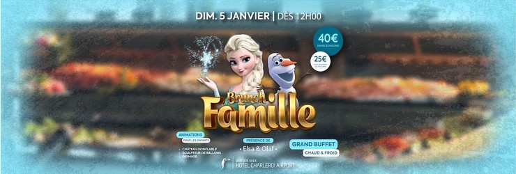 Brunch Famille • Reine des Neiges